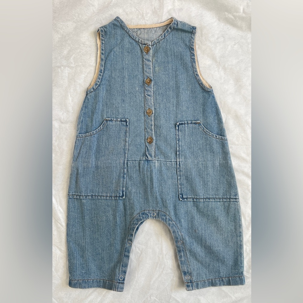 denim overalls jumpsuit